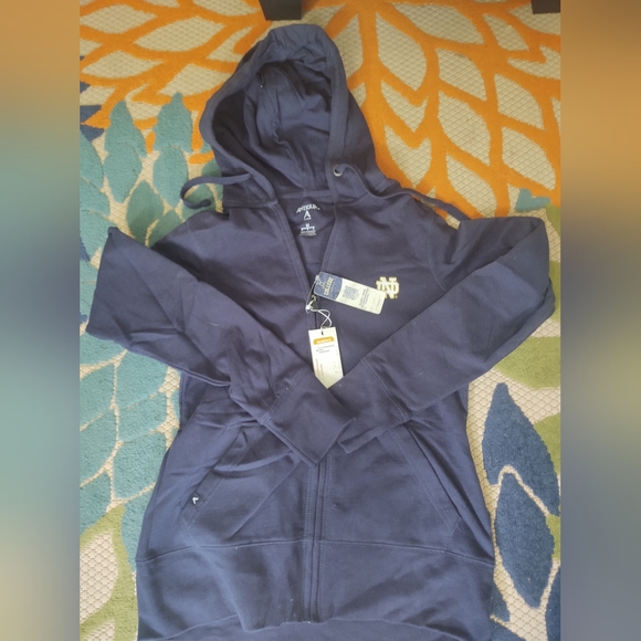 Notre Dame Dark Blue Hoodie - Picture 1 of 5